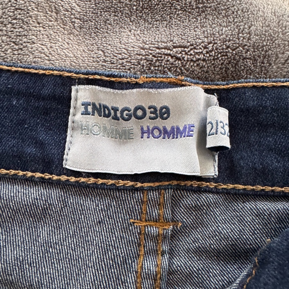 Indigo Dark Blue Men's Jeans